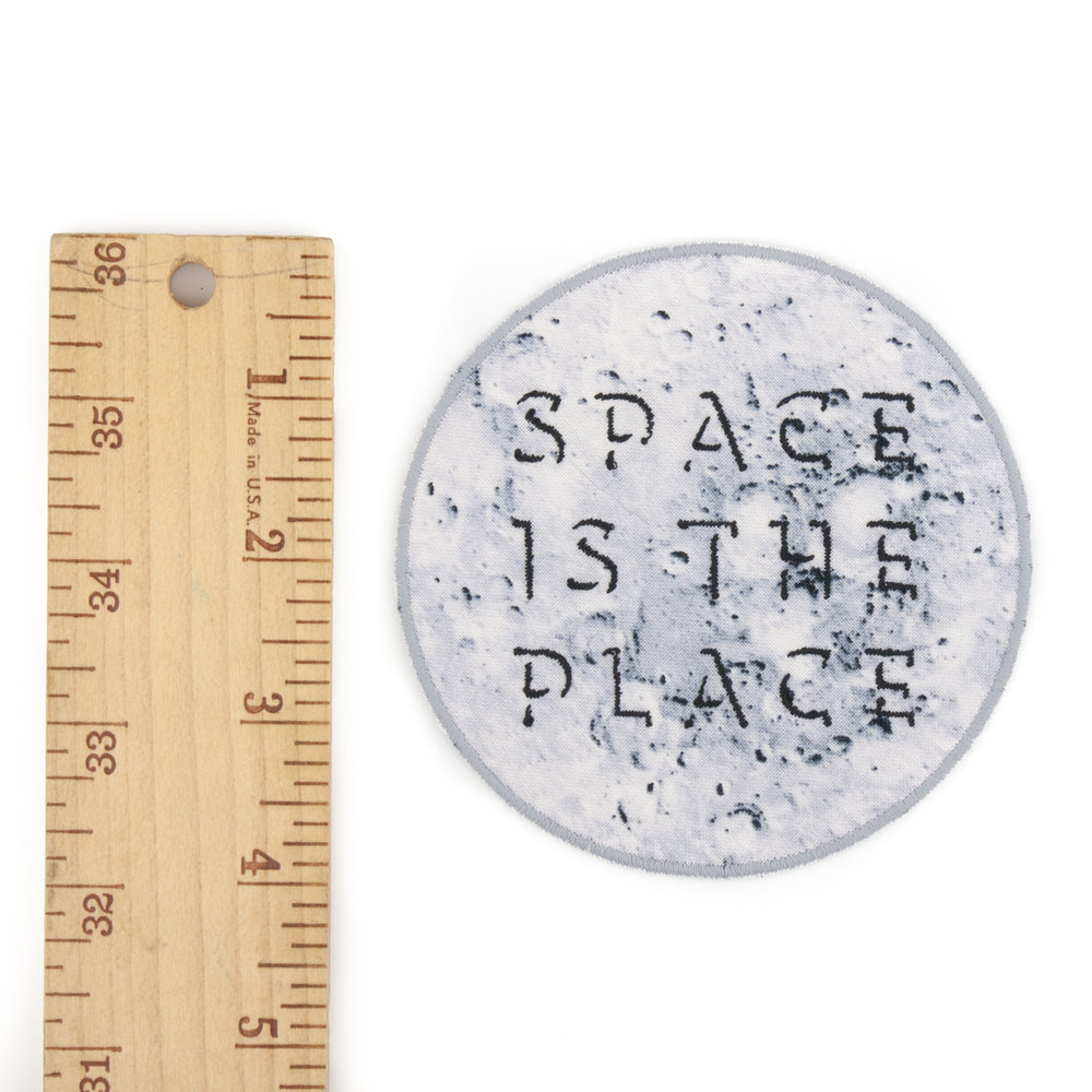 Space is the Place embroidered patch by Crewel and Unusual