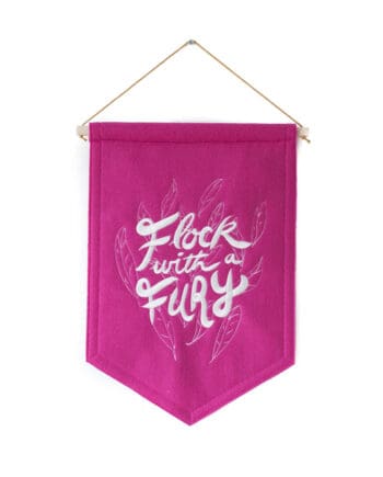 Flock with a Fury Banner