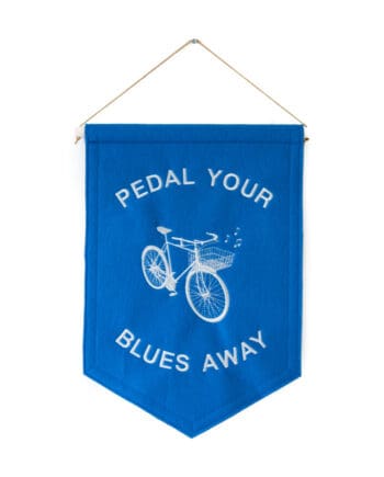 Pedal Your Blues Away Banner