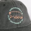 How Strange it is to be anything Dad Hat by Crewel and Unusual
