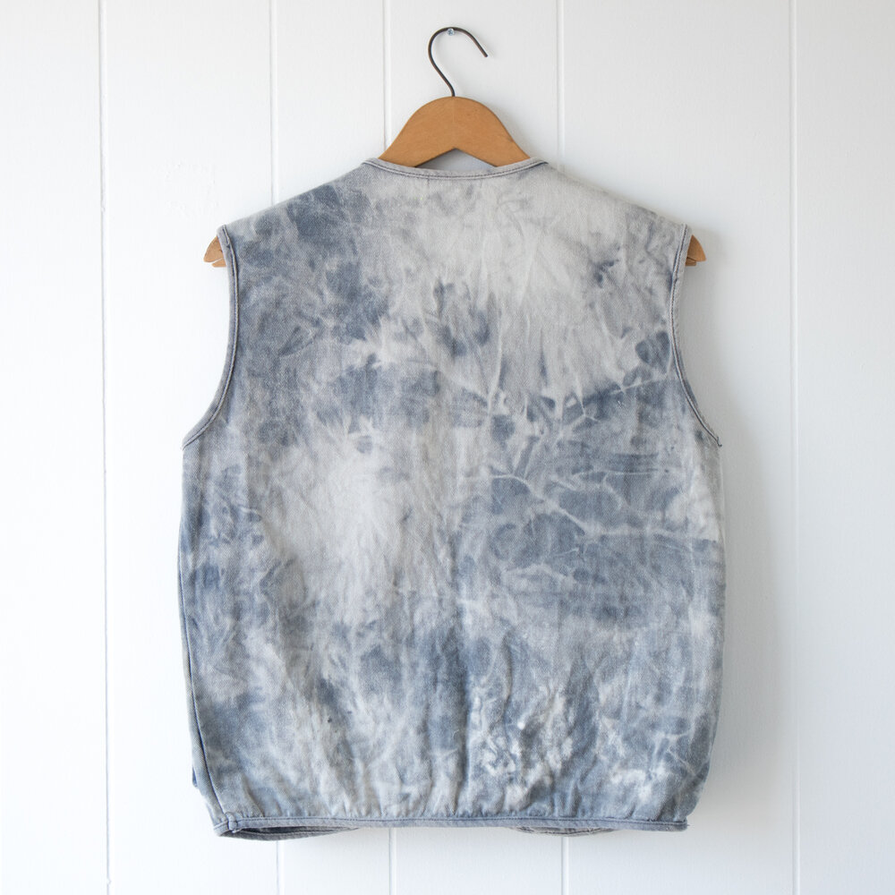 Embroidered Paint Platter Vest by Crewel and Unusual