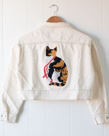 Calico Cat Cropped Jacket