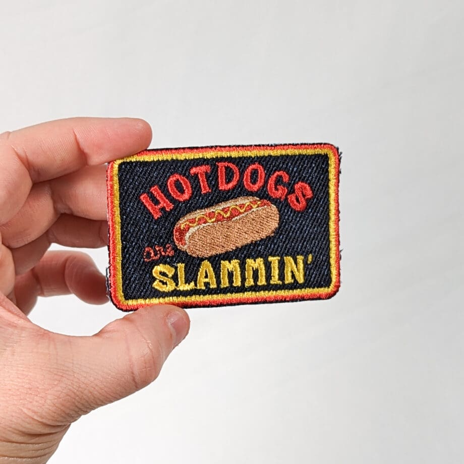 Hotdogs are Slammin' patch - Image 3