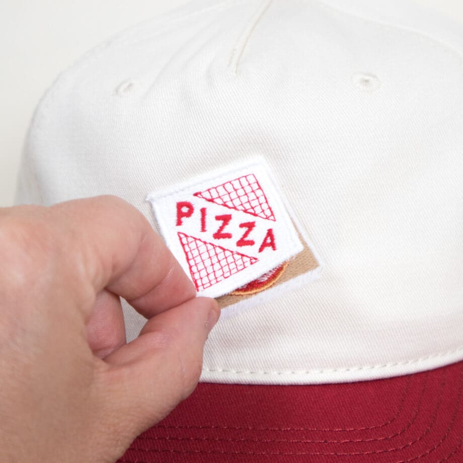 The whole pizza two-tone hat - Margherita style - Image 3