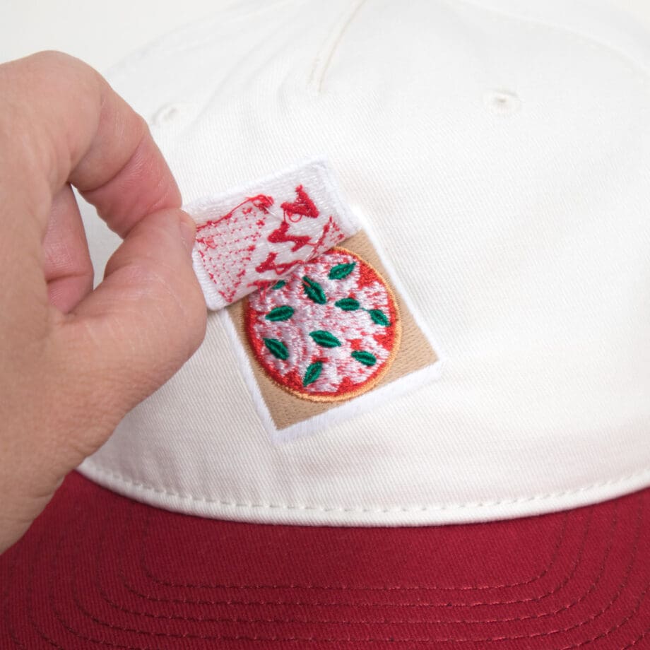The whole pizza two-tone hat - Margherita style - Image 2