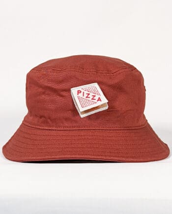 The Whole Pizza Bucket Hat - Rust