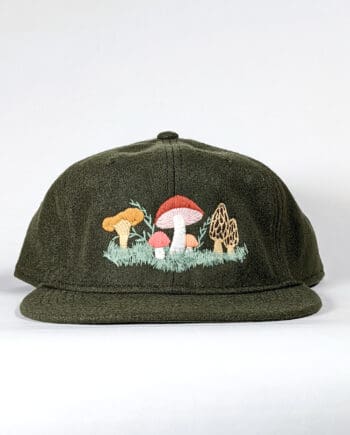 Mushroom Garden old-school baseball Hat