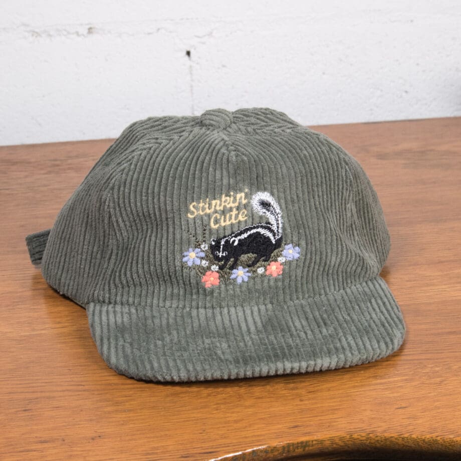 Kids Stinkin' Cute Corduroy Cap - Image 3