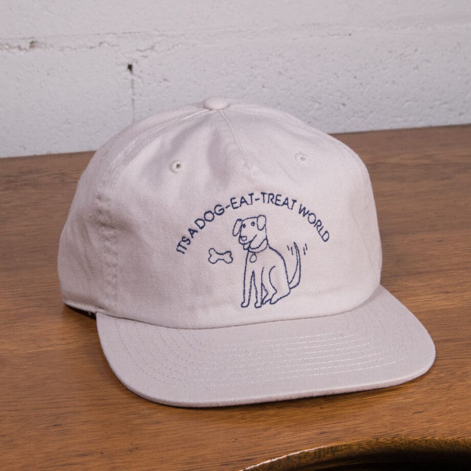 It's a Dog-Eat-Treat World Five-Panel Hat - Image 5