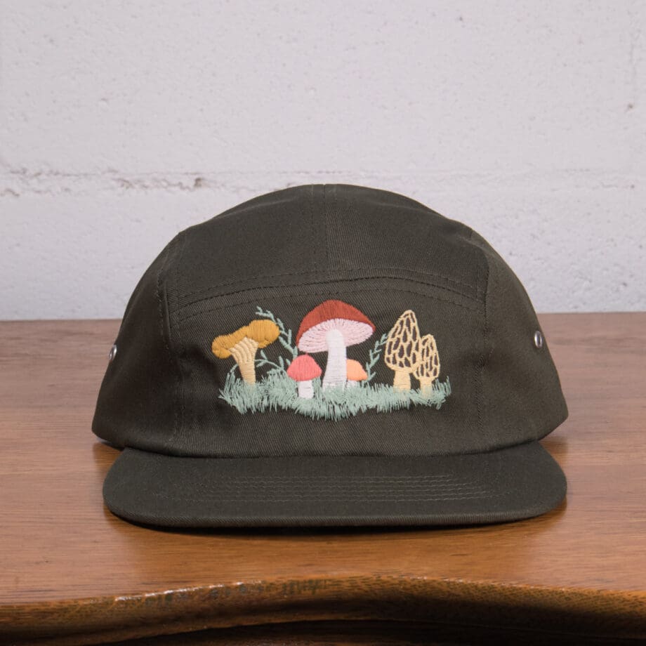 Mushroom Garden 5-Panel Hat