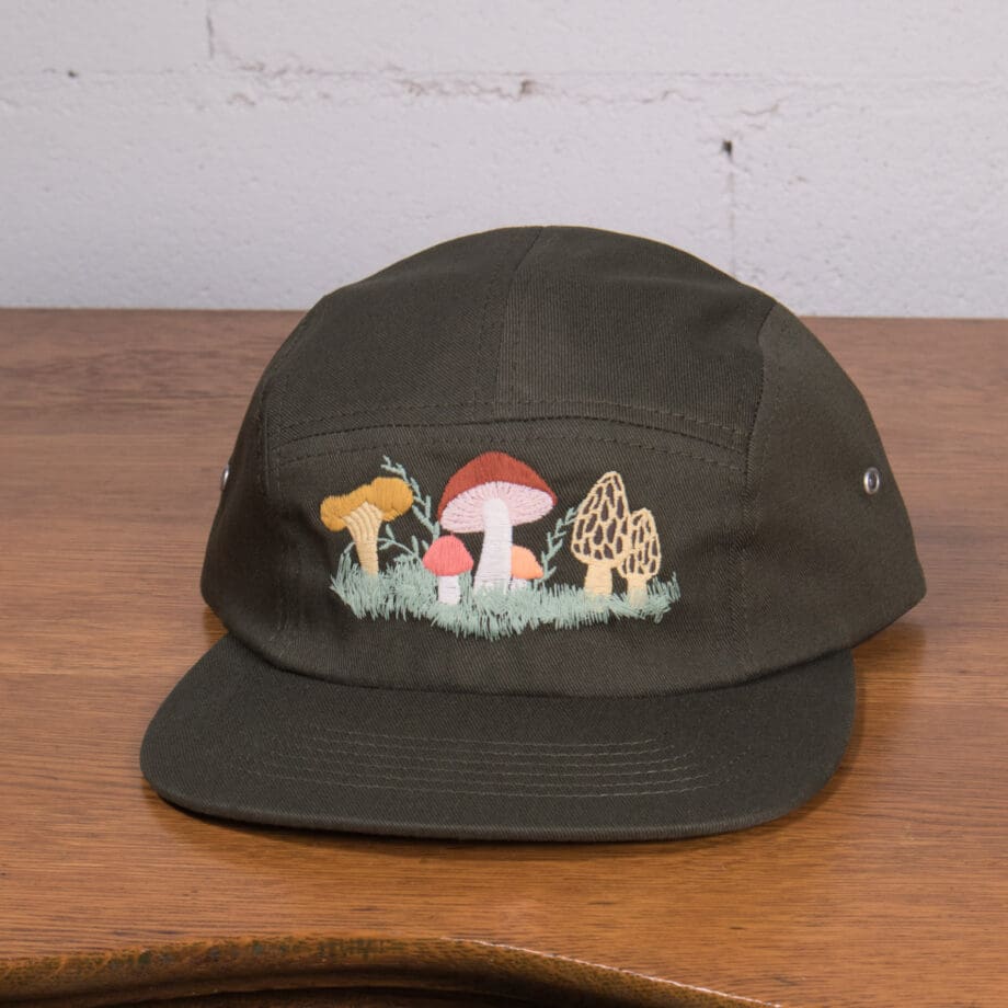 Mushroom Garden 5-Panel Hat - Image 5