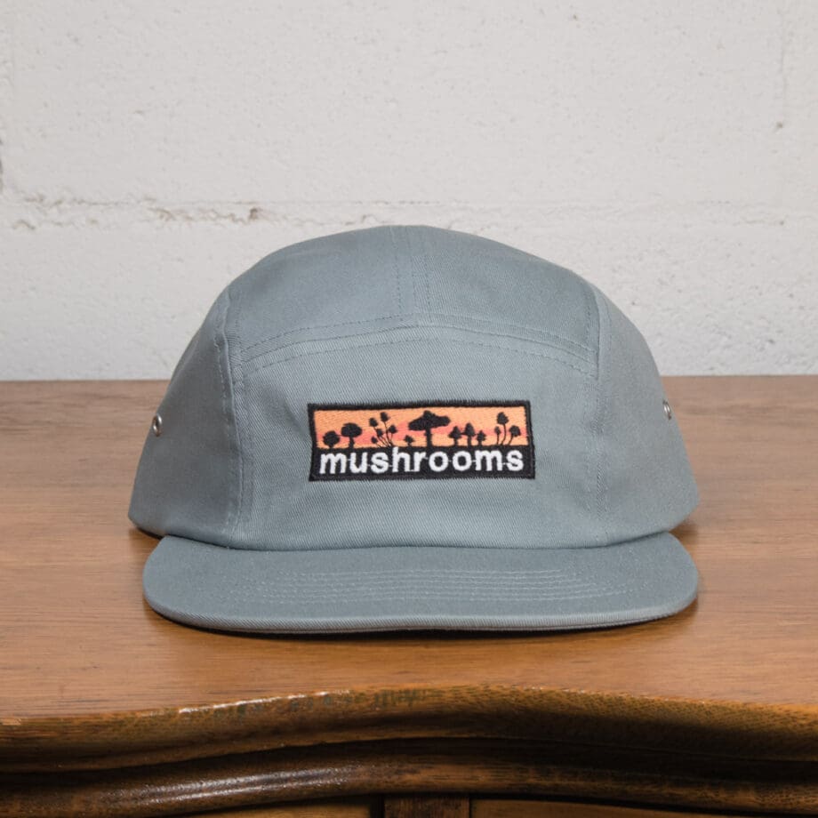 Mushrooms five panel hat