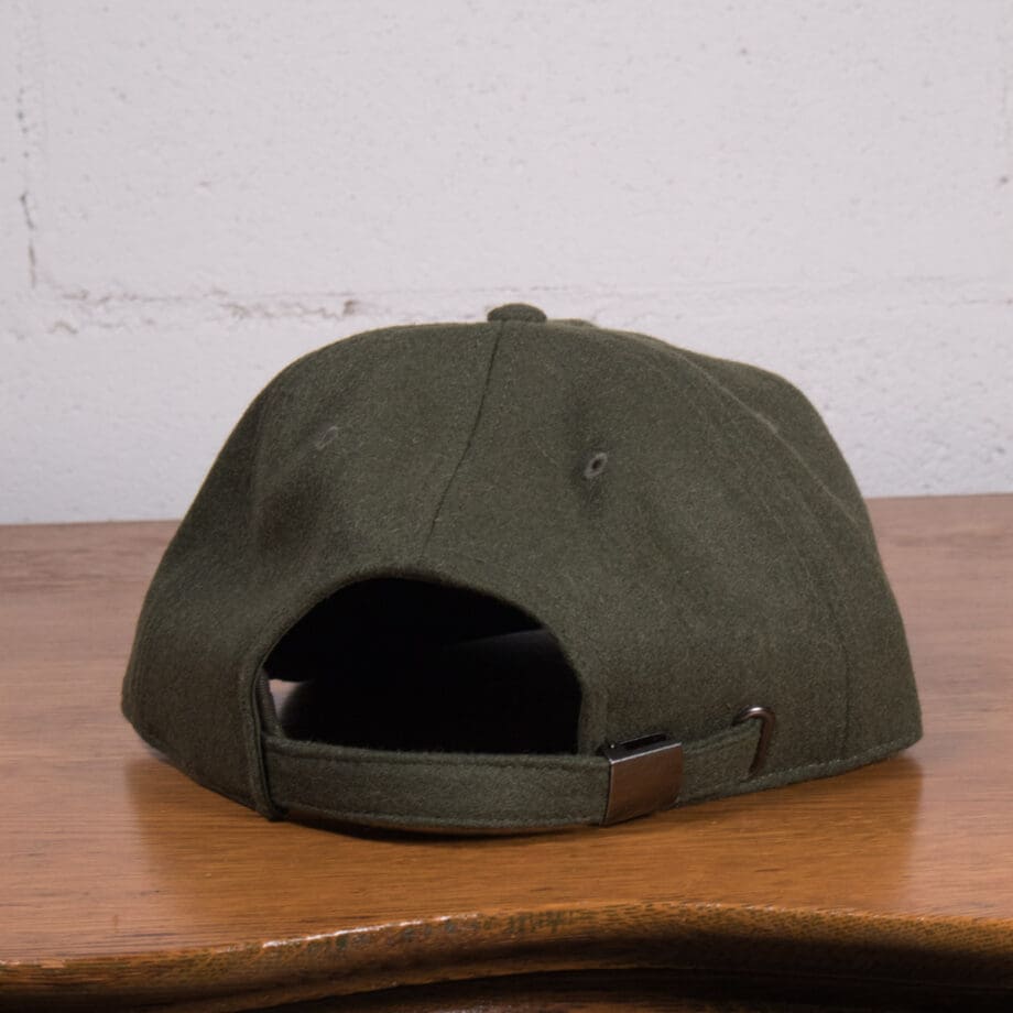 Mushroom Garden Old-School Wool Baseball Hat - Image 3