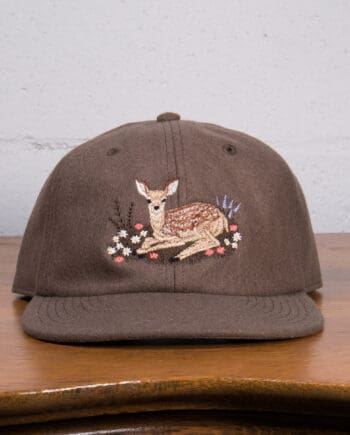 Fawn in the Wildflowers cap