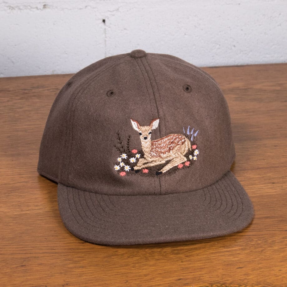 Fawn in the Wildflowers cap - Image 3