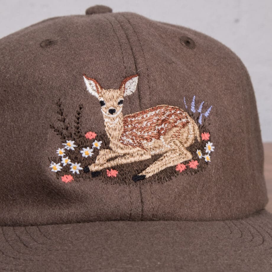 Fawn in the Wildflowers cap - Image 2